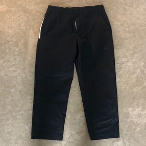 Nike Men's Black Cropped Sneaker Pant